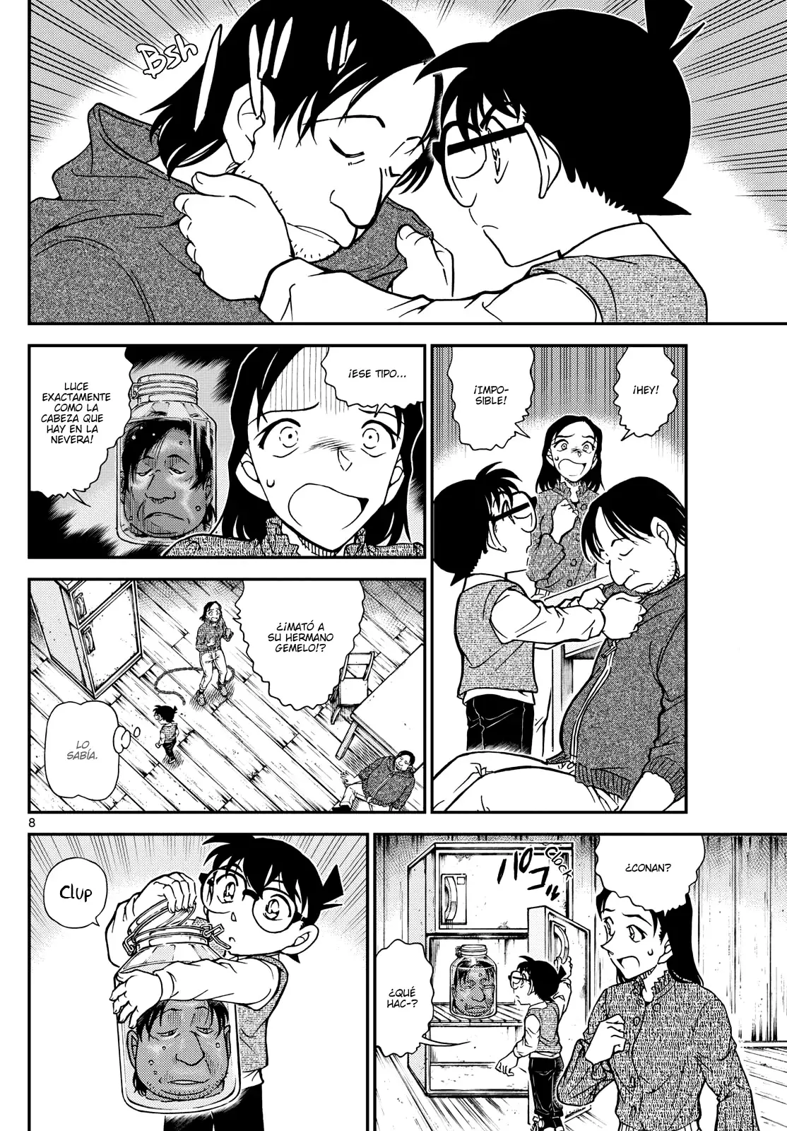 Detective Conan Capitulo 1128: El detonante del contraataque página 8