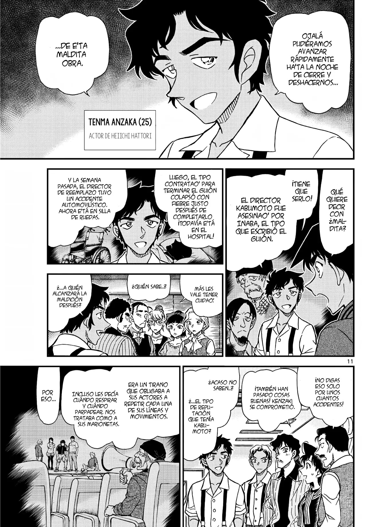 Detective Conan Capitulo 1129: El telón rojo oscuro página 14
