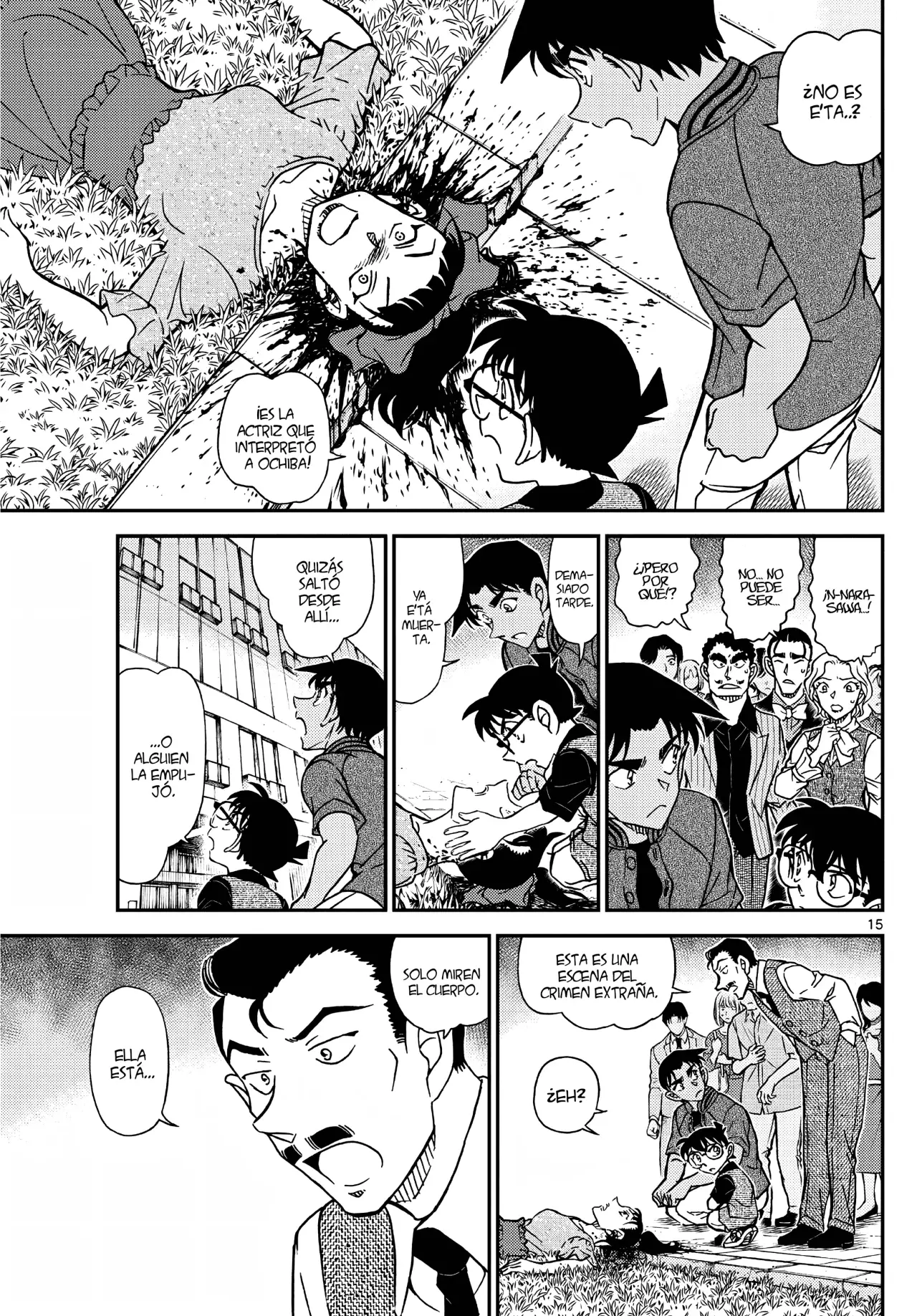 Detective Conan Capitulo 1129: El telón rojo oscuro página 18