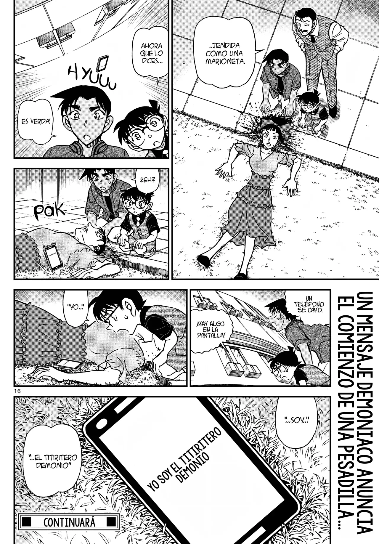Detective Conan Capitulo 1129: El telón rojo oscuro página 19