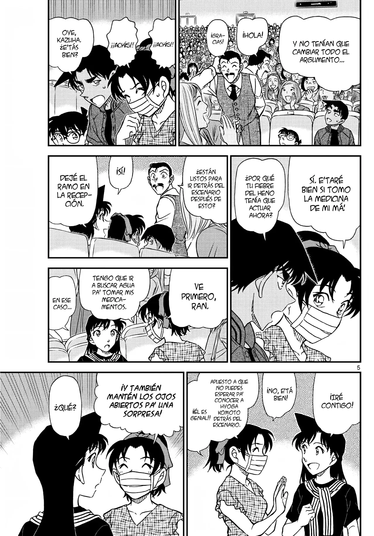 Detective Conan Capitulo 1129: El telón rojo oscuro página 8