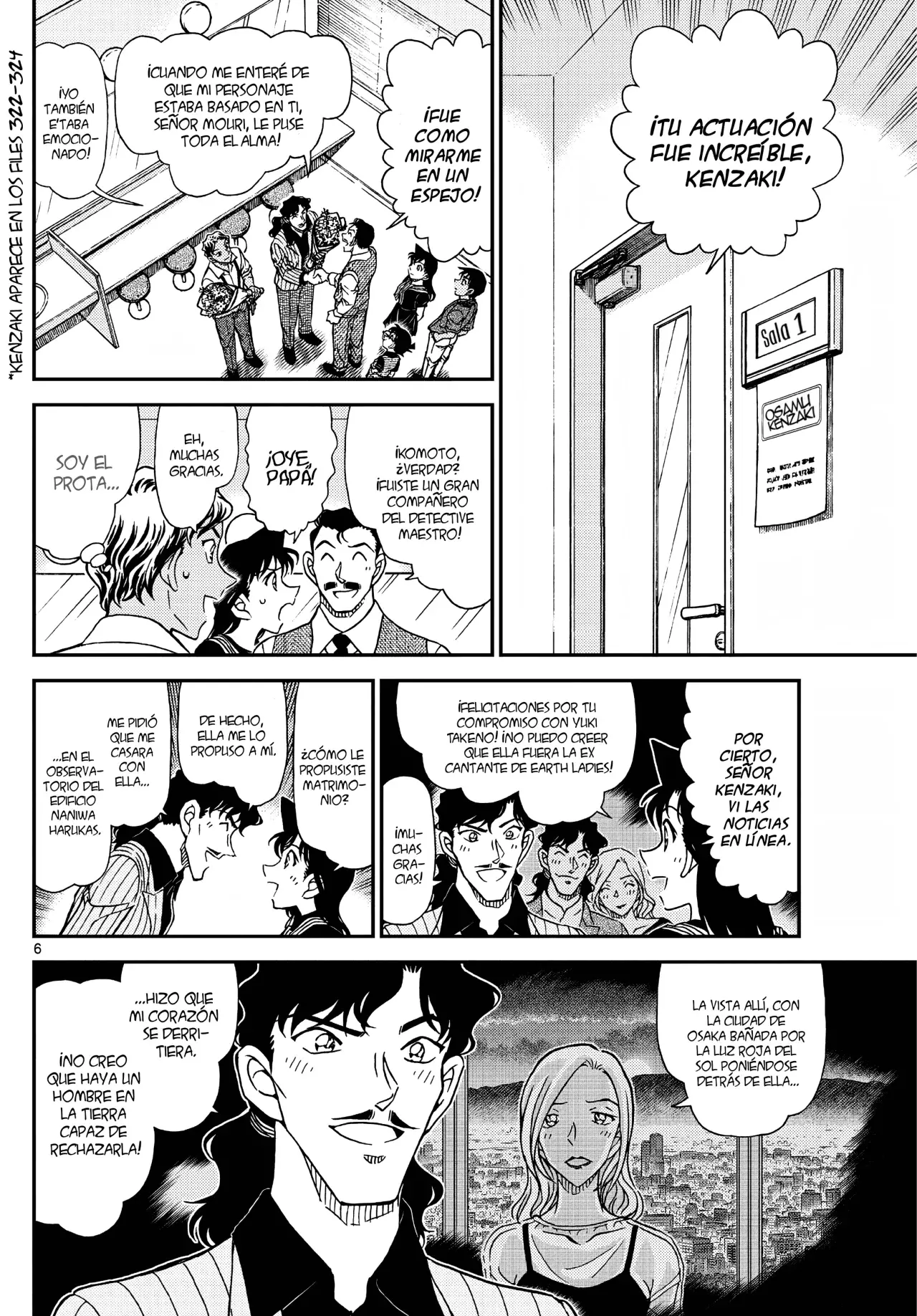 Detective Conan Capitulo 1129: El telón rojo oscuro página 9