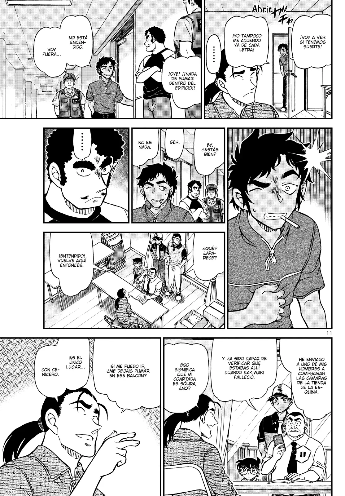 Detective Conan Capitulo 1131: El desarrollo gris azulado página 11