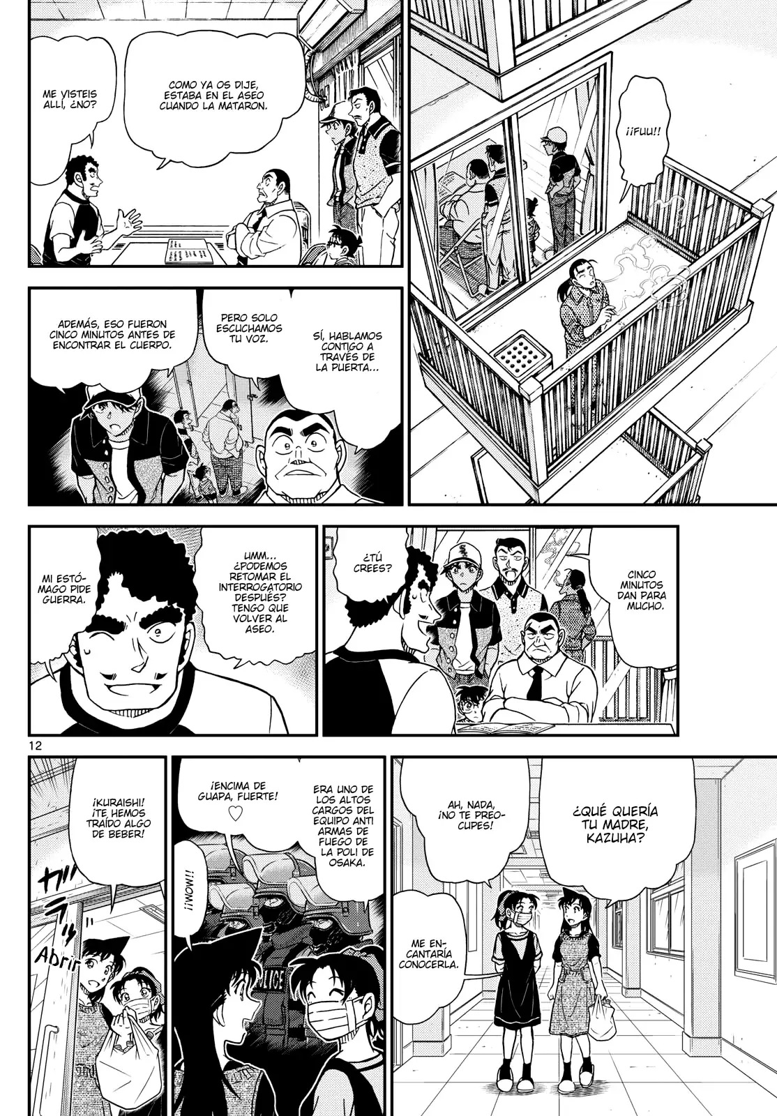 Detective Conan Capitulo 1131: El desarrollo gris azulado página 12