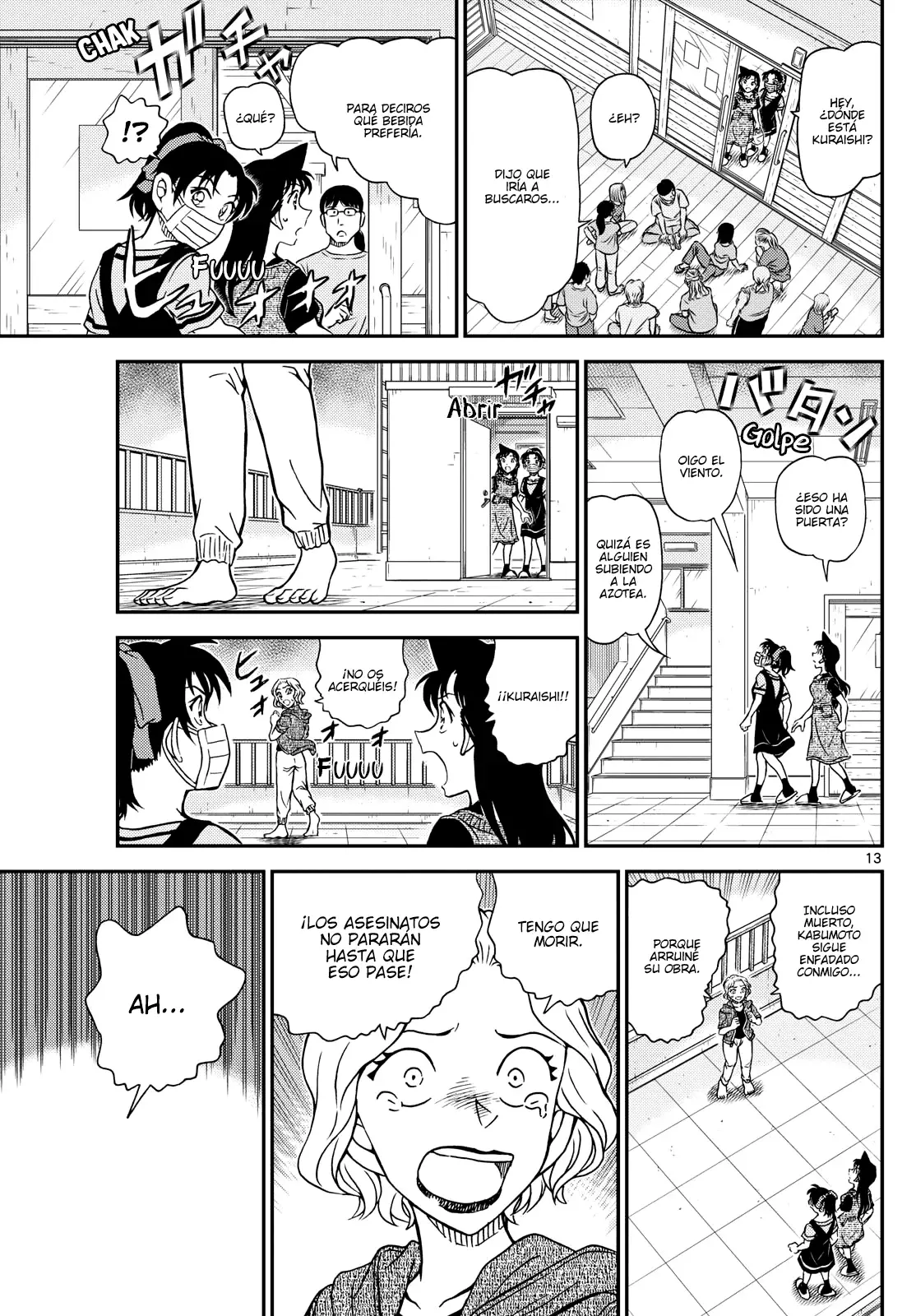 Detective Conan Capitulo 1131: El desarrollo gris azulado página 13