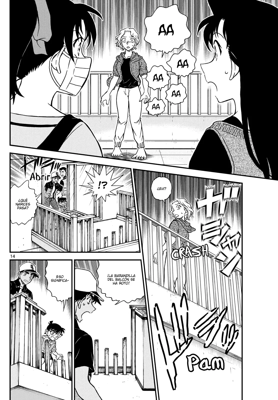 Detective Conan Capitulo 1131: El desarrollo gris azulado página 14