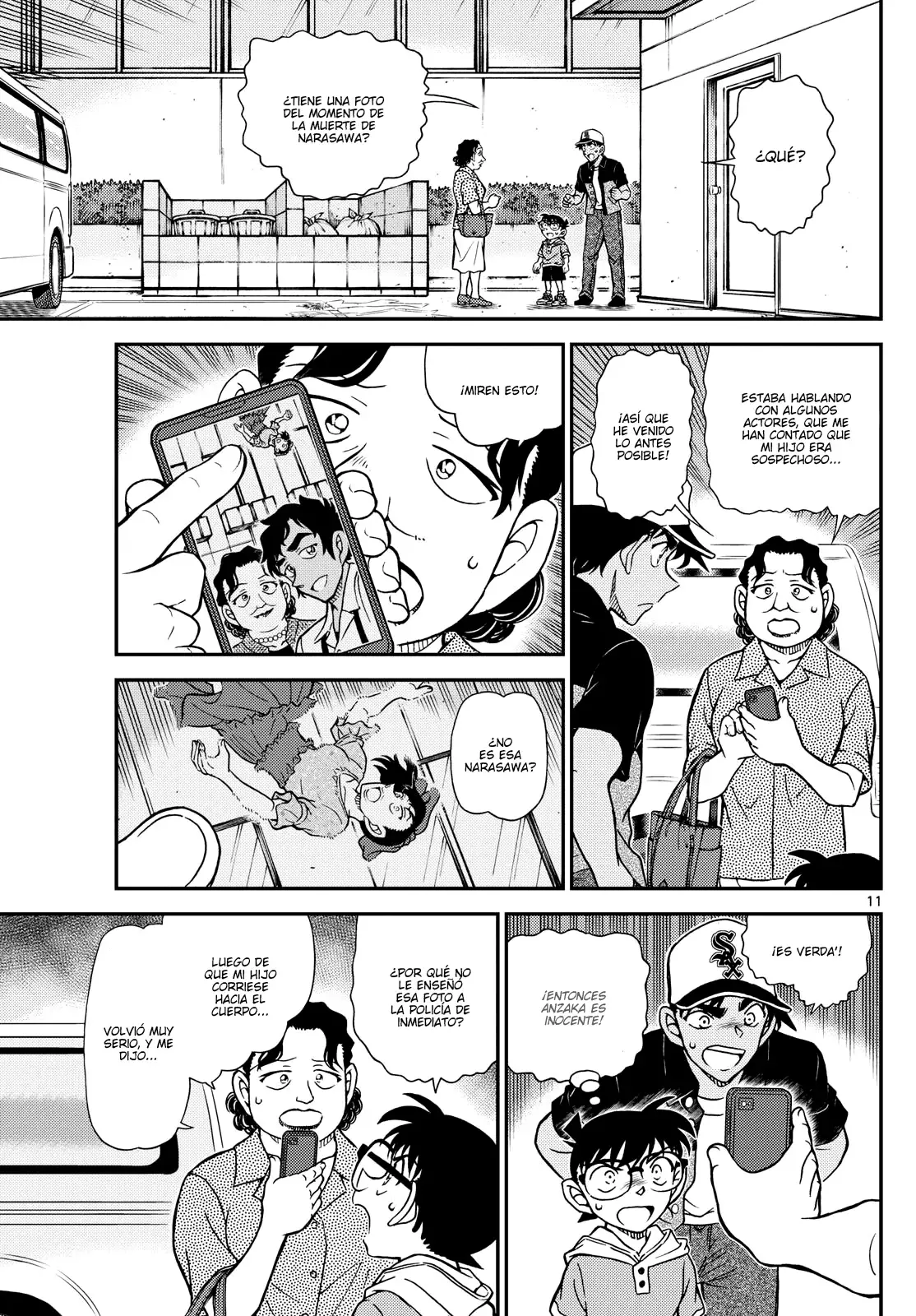 Detective Conan Capitulo 1132: El penúltimo acto gris claro página 11