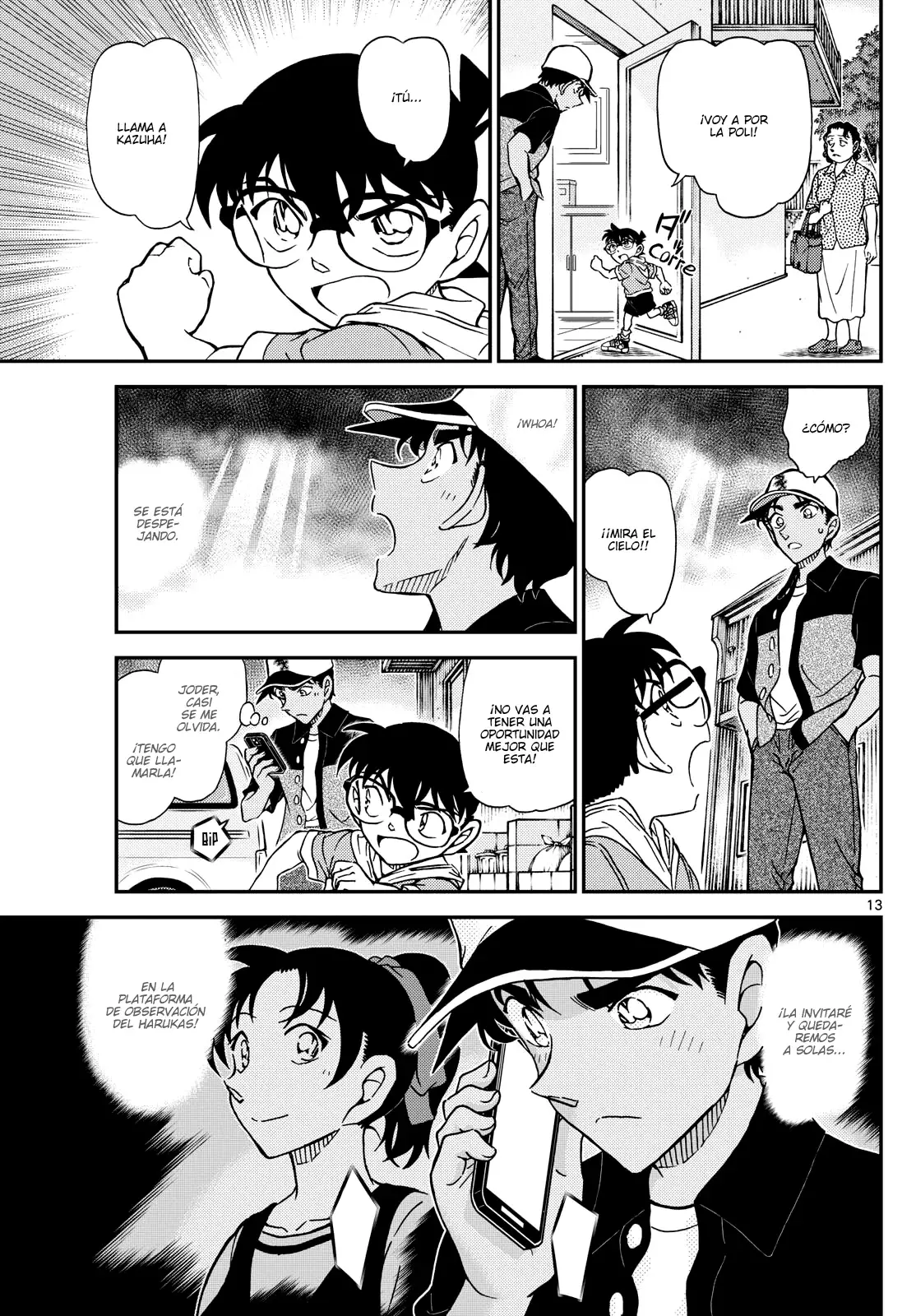 Detective Conan Capitulo 1132: El penúltimo acto gris claro página 13