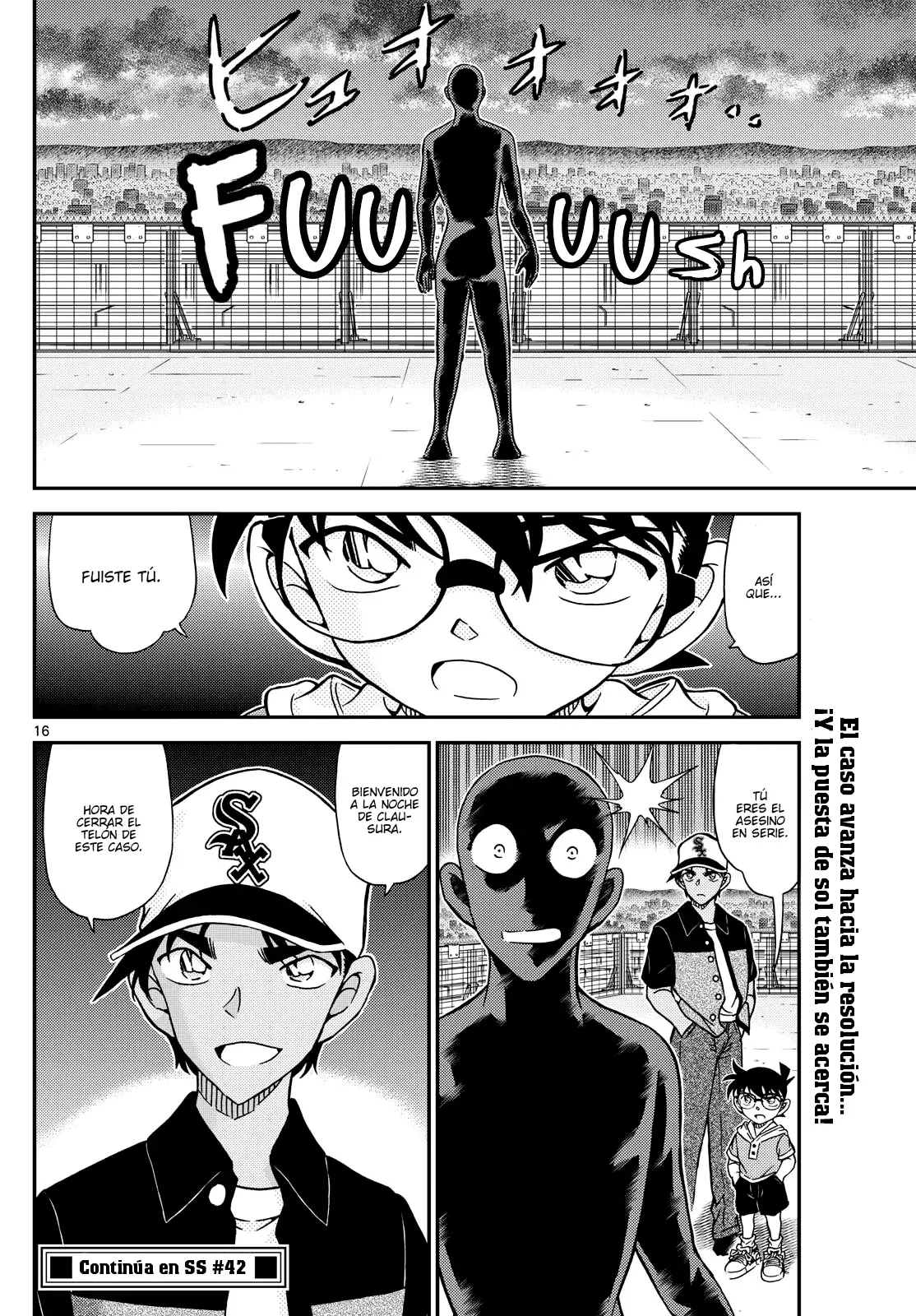 Detective Conan Capitulo 1132: El penúltimo acto gris claro página 16