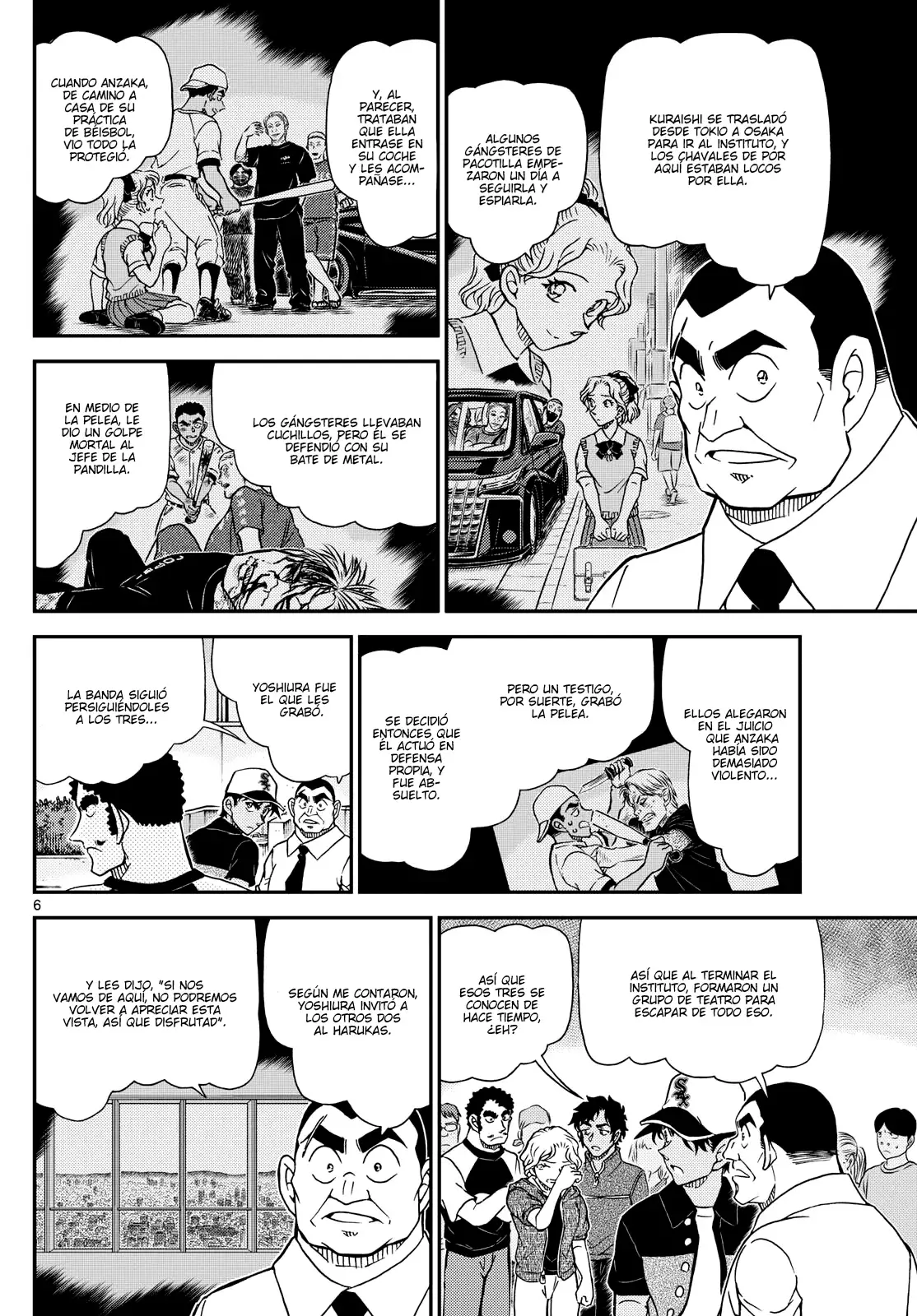Detective Conan Capitulo 1132: El penúltimo acto gris claro página 6