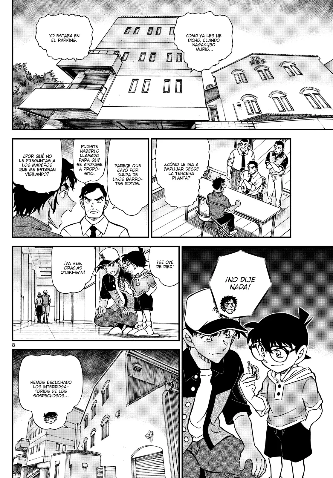 Detective Conan Capitulo 1132: El penúltimo acto gris claro página 8