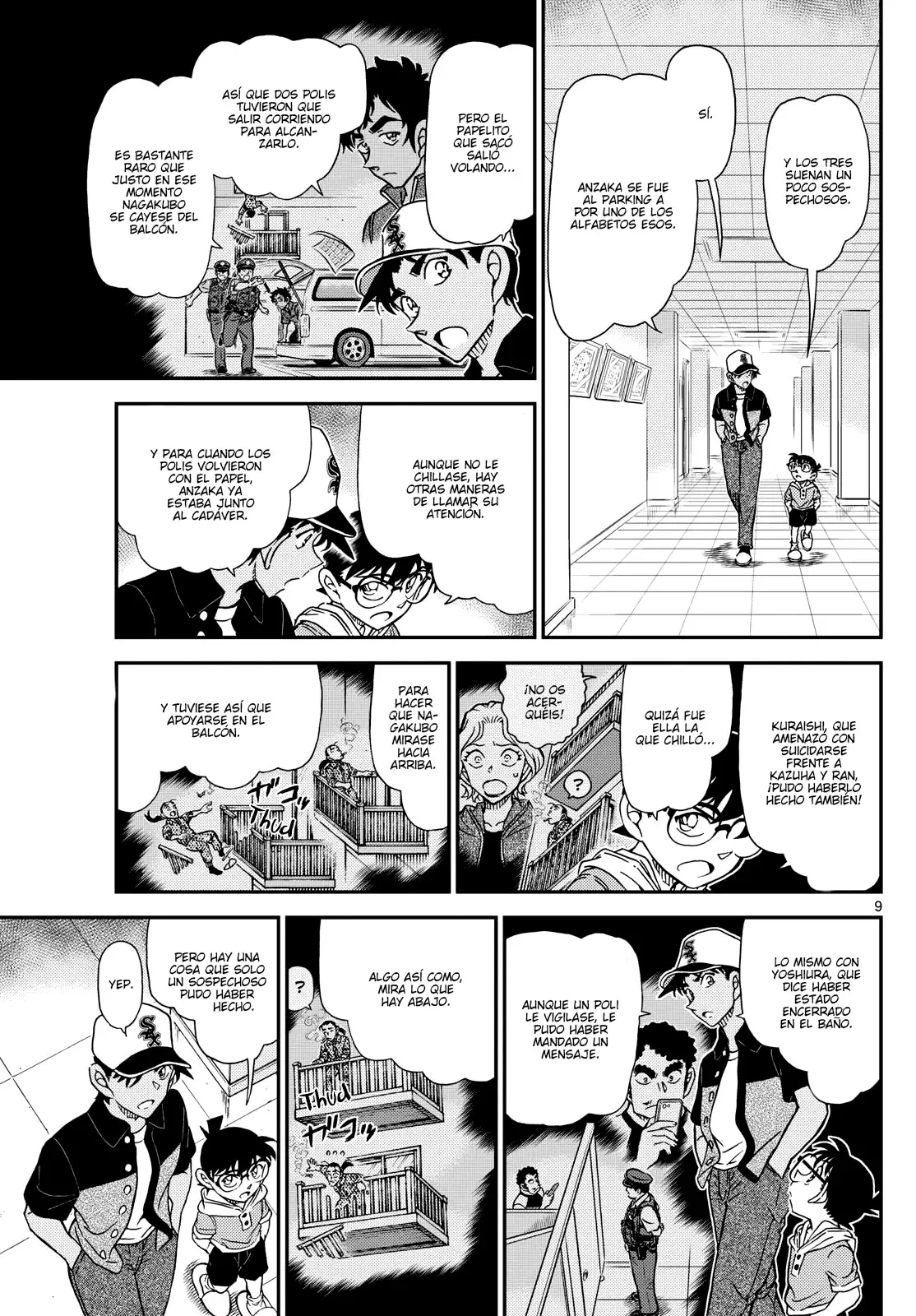 Detective Conan Capitulo 1132: El penúltimo acto gris claro página 9