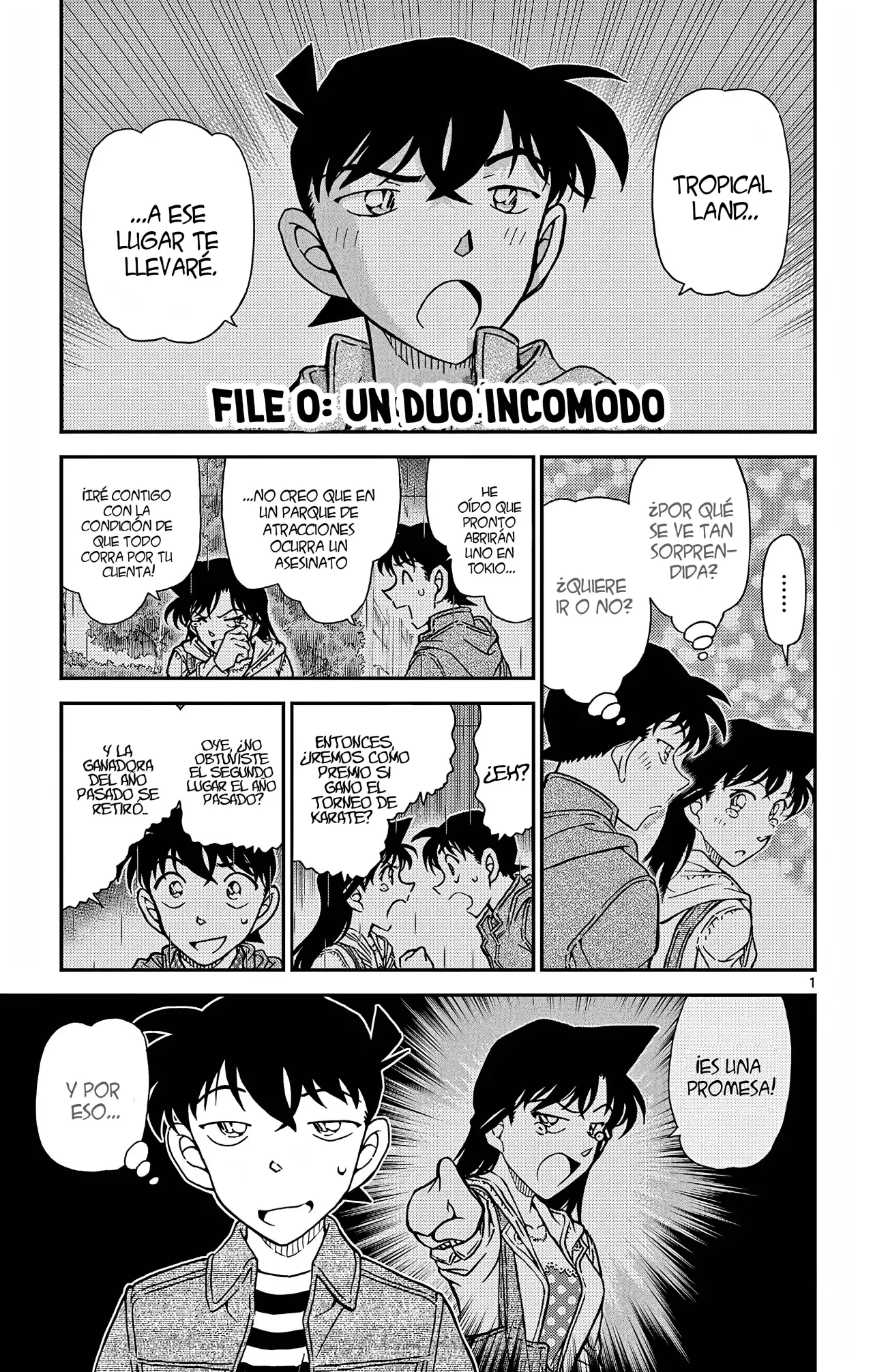 Detective Conan Capitulo 1133.05: File 0: Un duo incomodo página 2