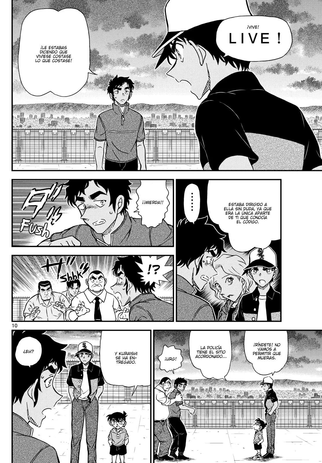 Detective Conan Capitulo 1133: El último acto rojo oscuro página 10