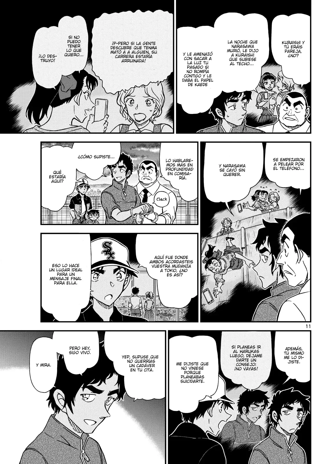 Detective Conan Capitulo 1133: El último acto rojo oscuro página 11