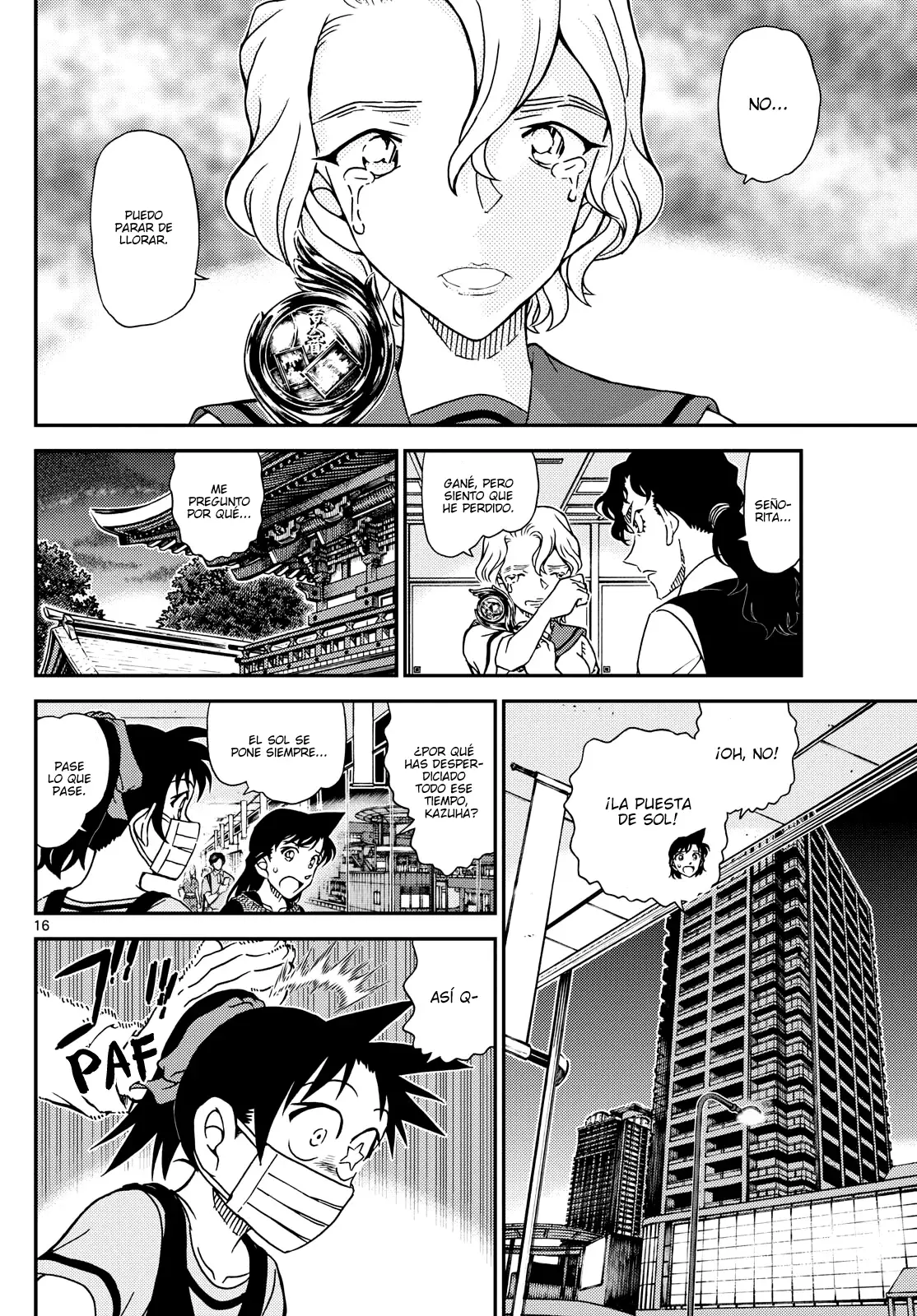Detective Conan Capitulo 1133: El último acto rojo oscuro página 16