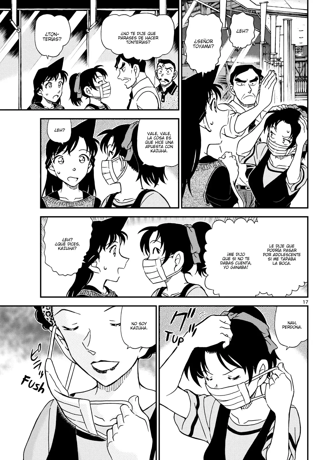 Detective Conan Capitulo 1133: El último acto rojo oscuro página 17