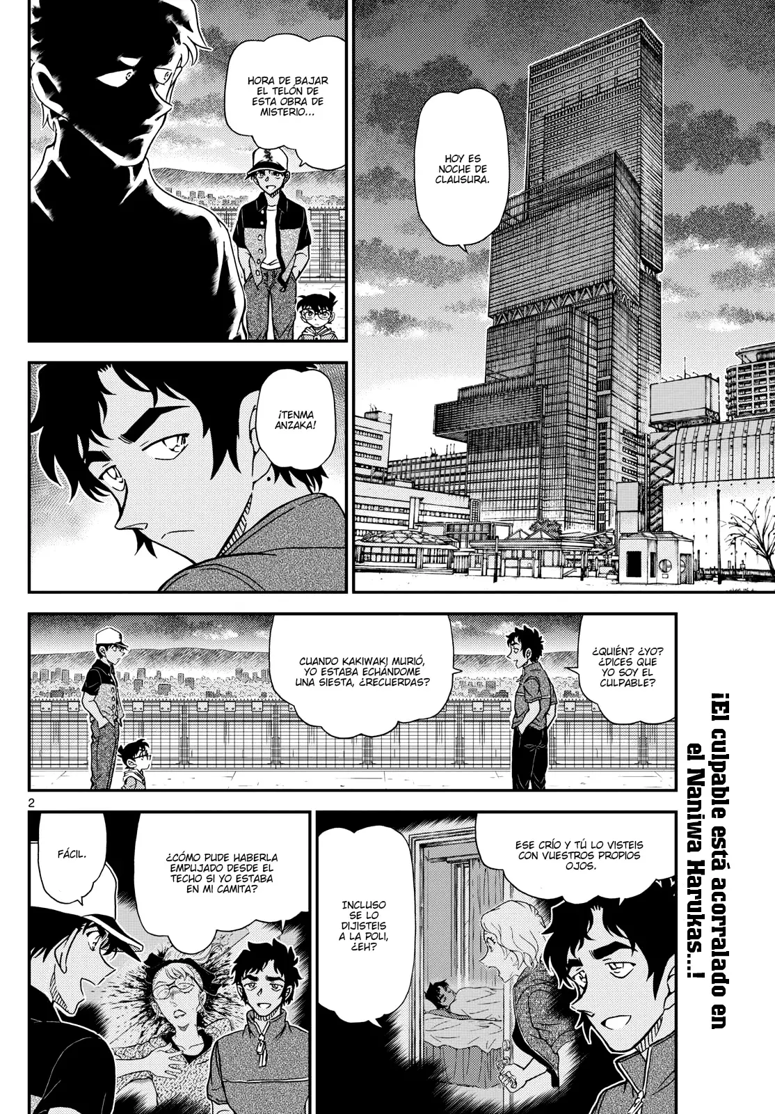 Detective Conan Capitulo 1133: El último acto rojo oscuro página 2