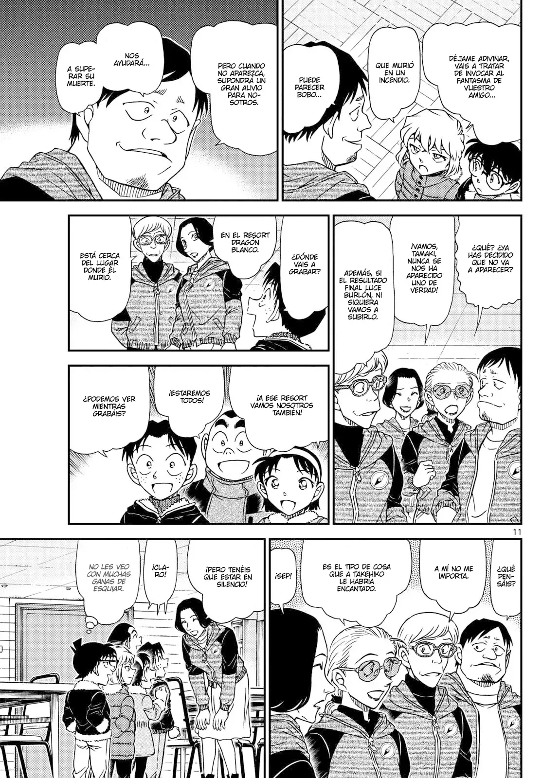Detective Conan Capitulo 1137: La sagrada luz de la muerte página 11