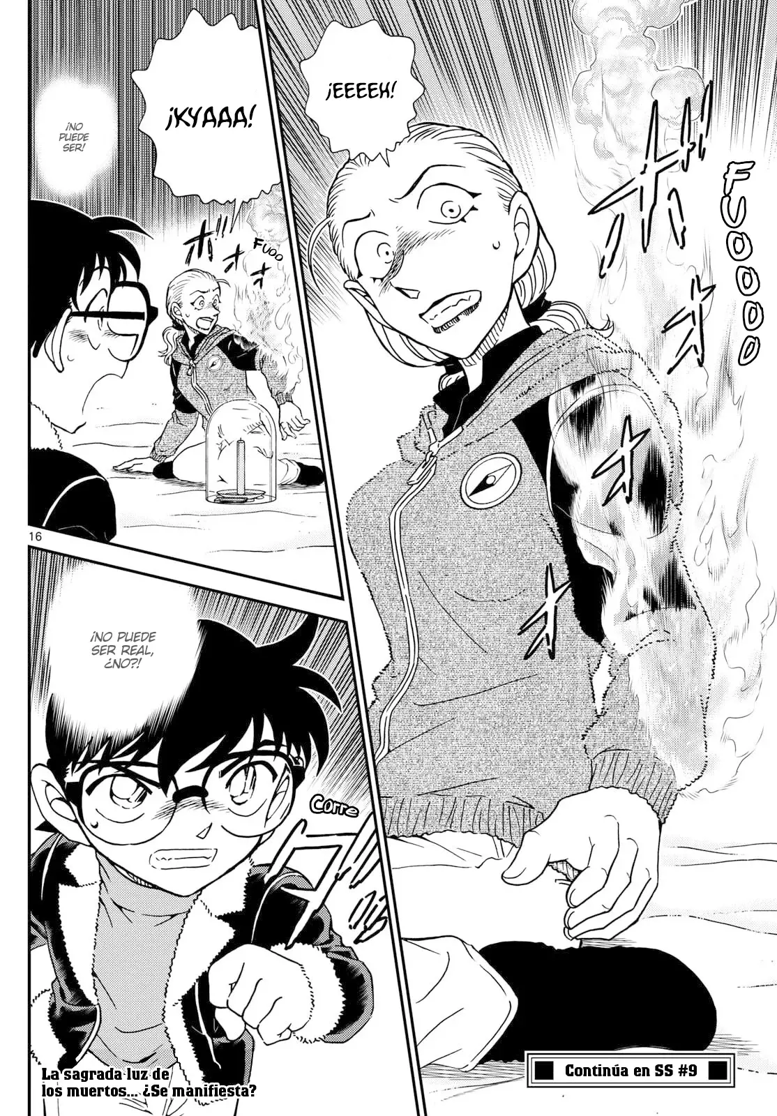 Detective Conan Capitulo 1137: La sagrada luz de la muerte página 16
