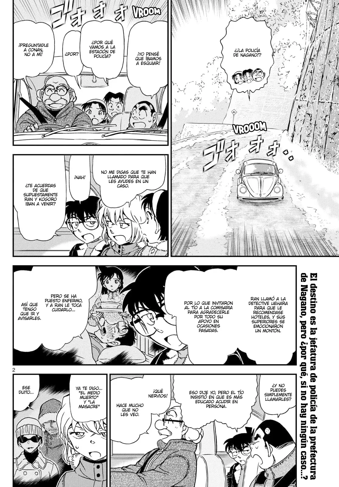Detective Conan Capitulo 1137: La sagrada luz de la muerte página 2