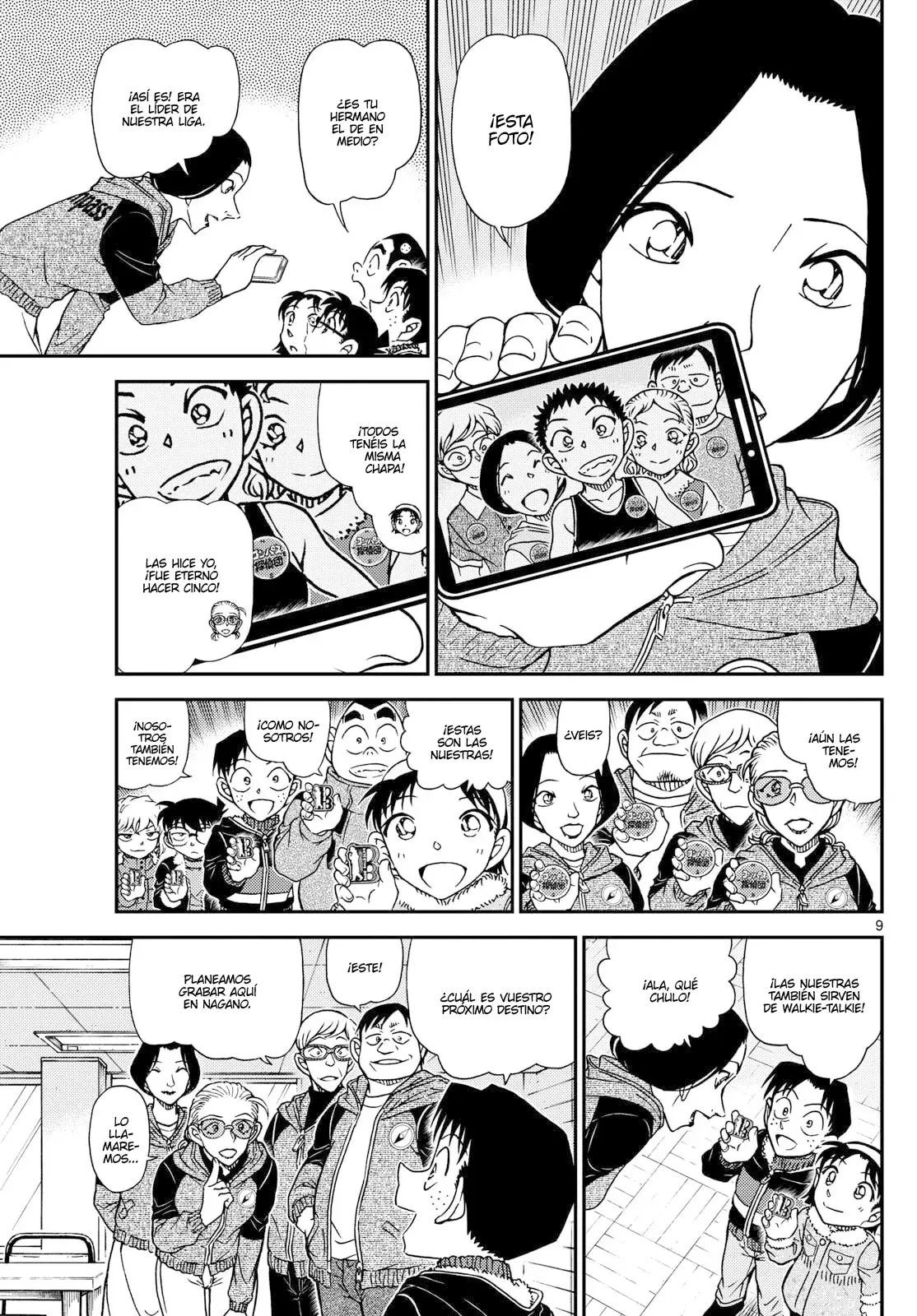 Detective Conan Capitulo 1137: La sagrada luz de la muerte página 9