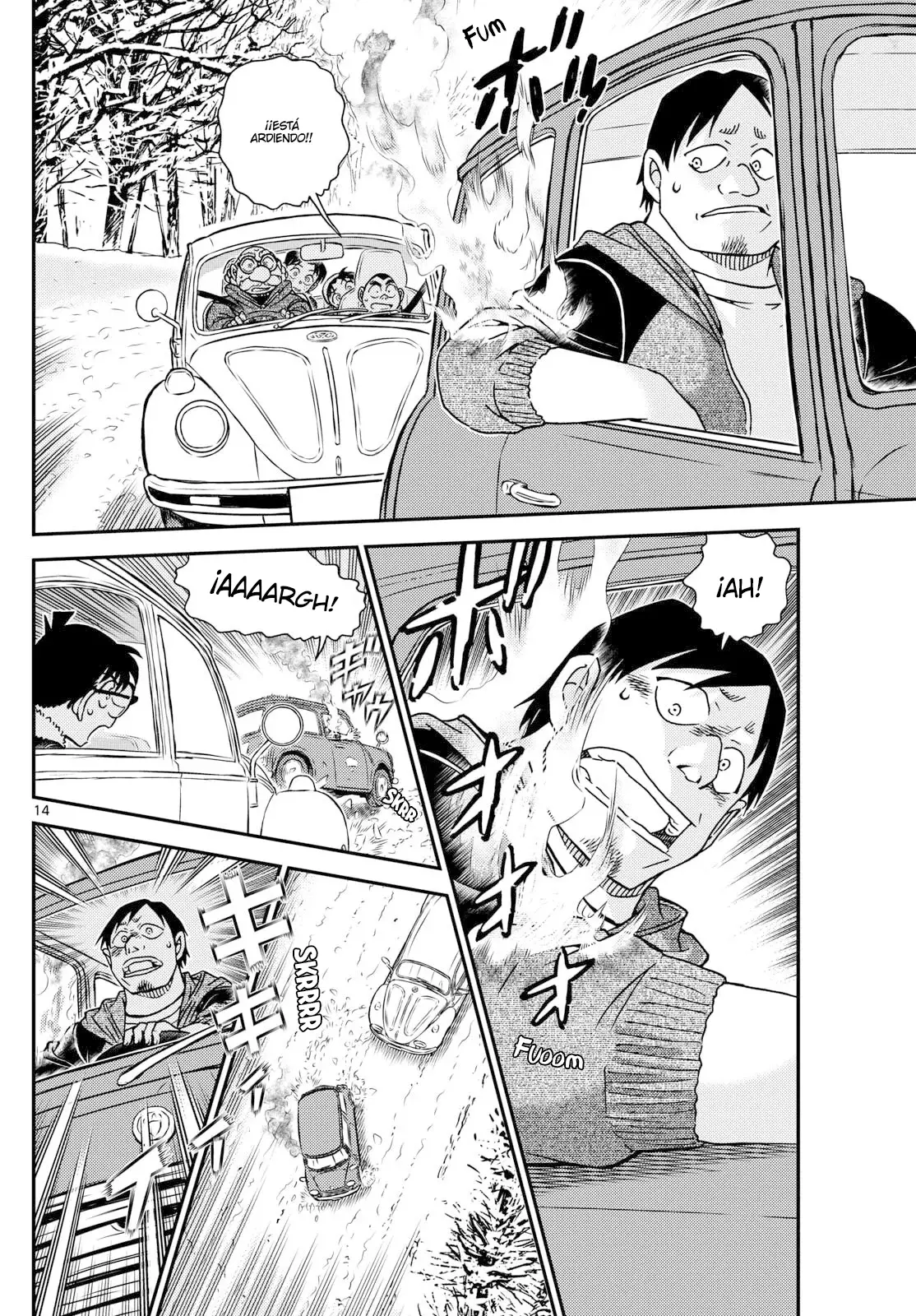 Detective Conan Capitulo 1138: Las llamas vuelven a arder página 14