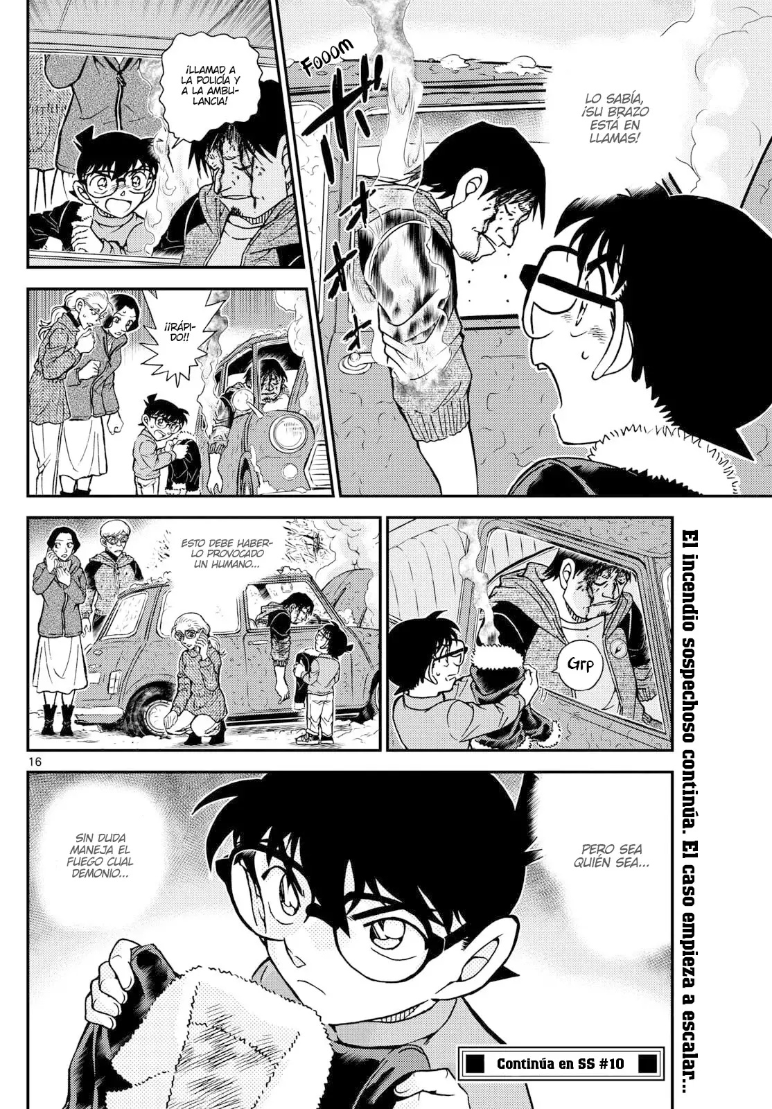 Detective Conan Capitulo 1138: Las llamas vuelven a arder página 16