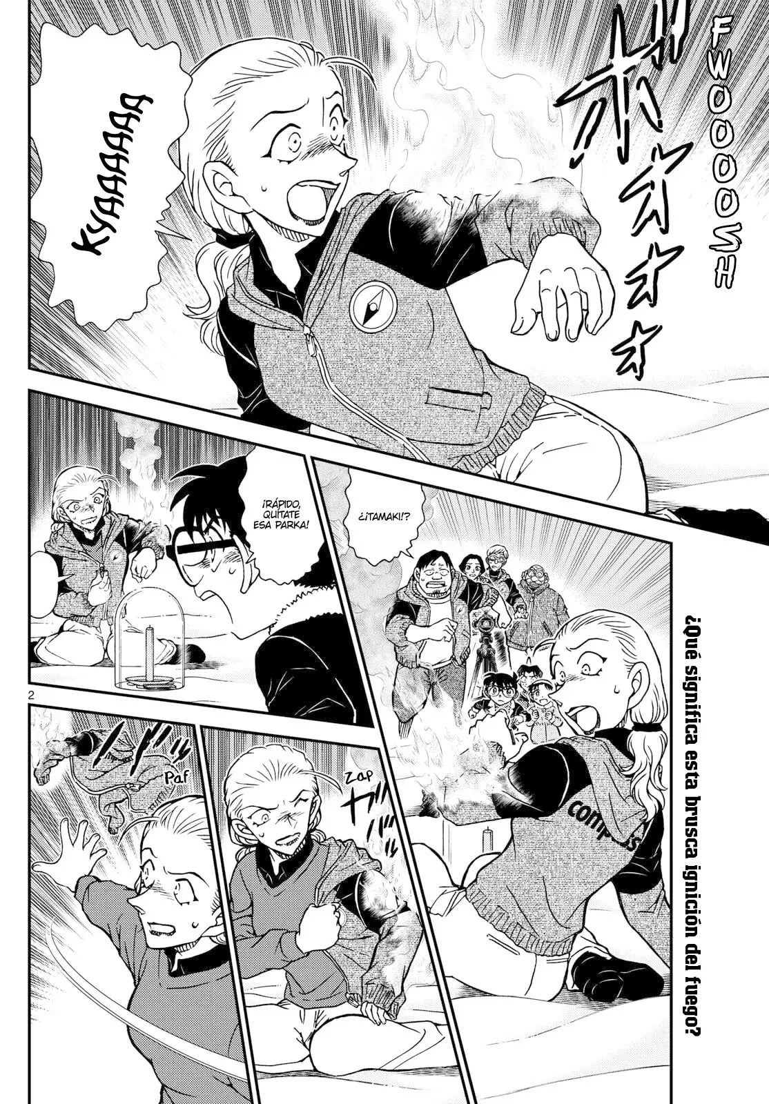 Detective Conan Capitulo 1138: Las llamas vuelven a arder página 2