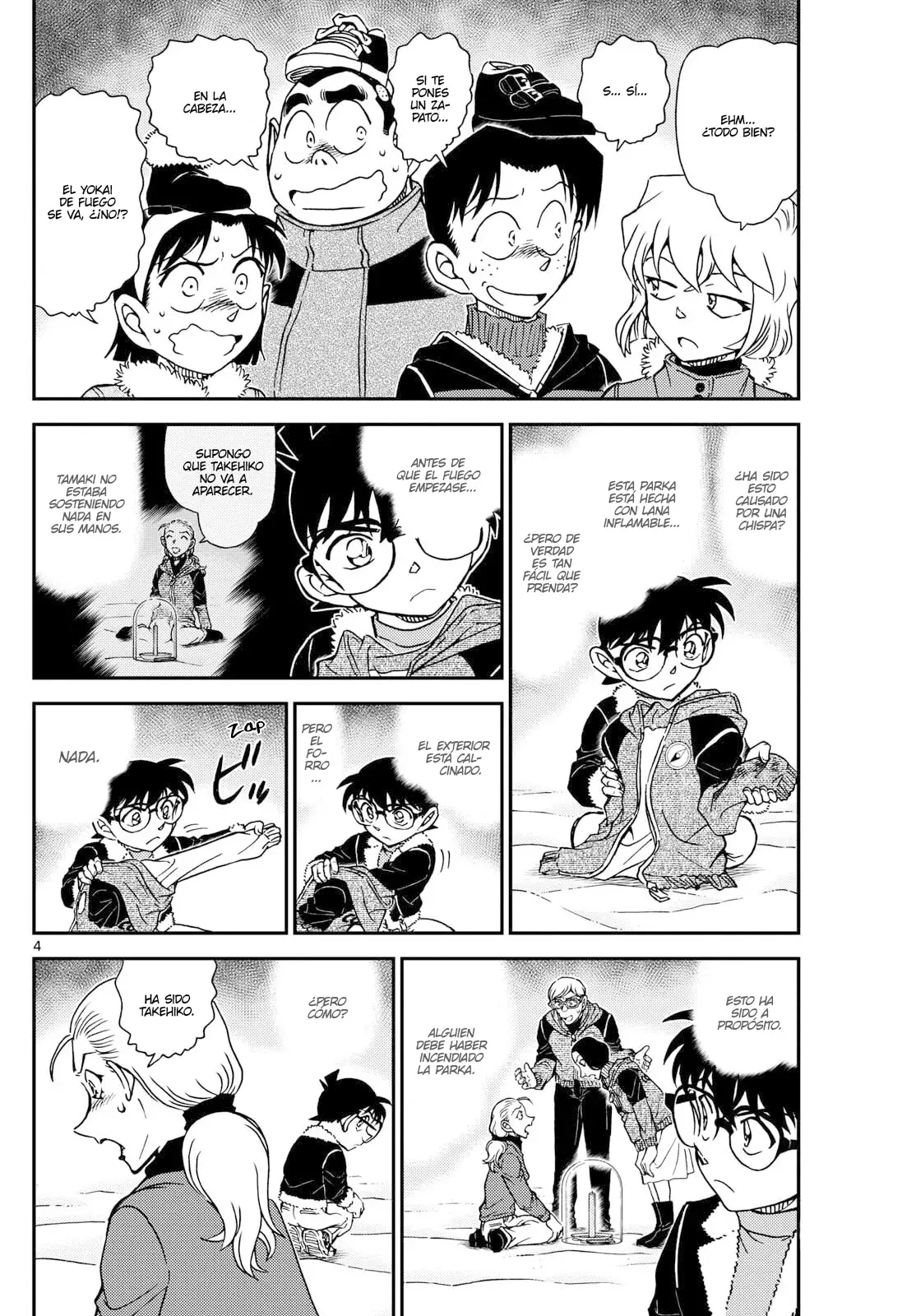 Detective Conan Capitulo 1138: Las llamas vuelven a arder página 4