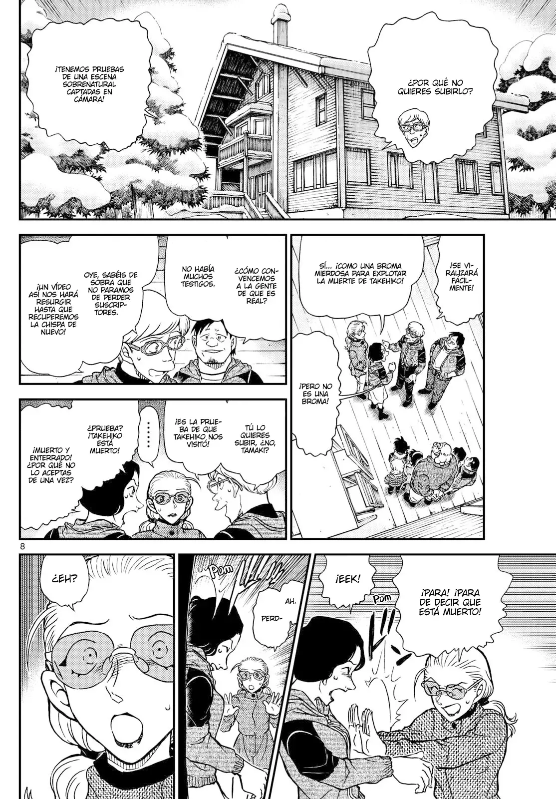 Detective Conan Capitulo 1138: Las llamas vuelven a arder página 8