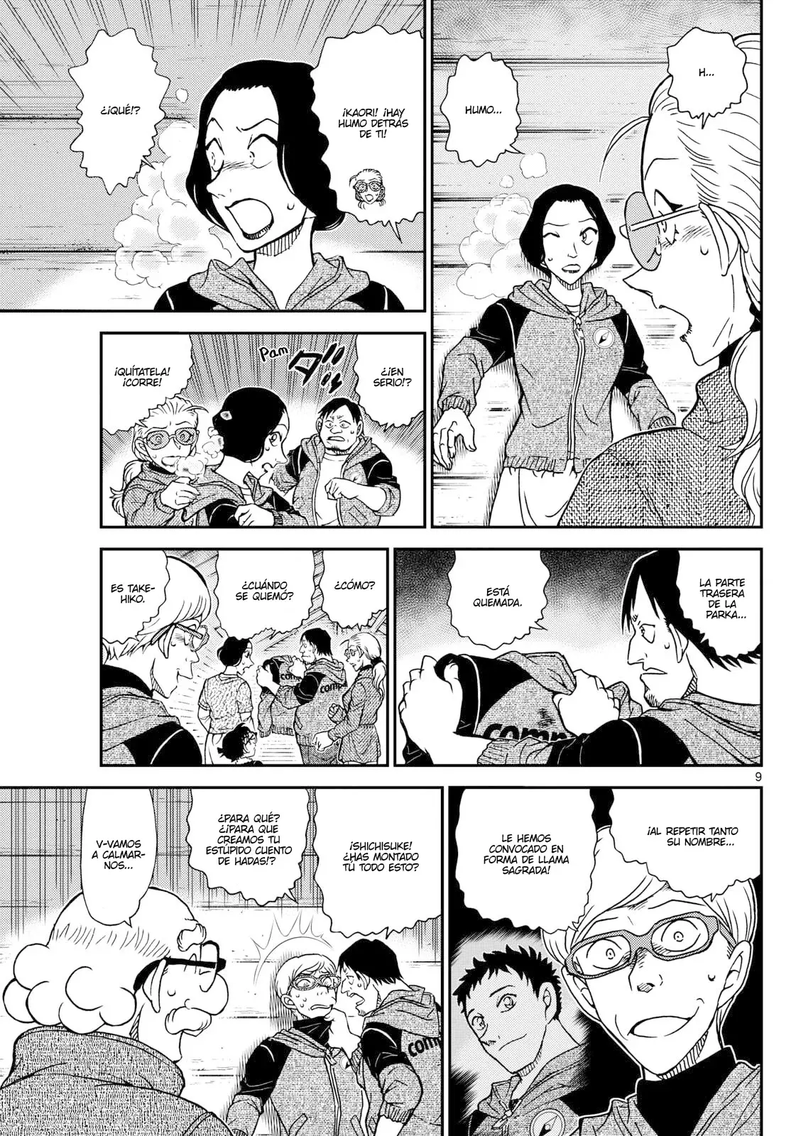 Detective Conan Capitulo 1138: Las llamas vuelven a arder página 9