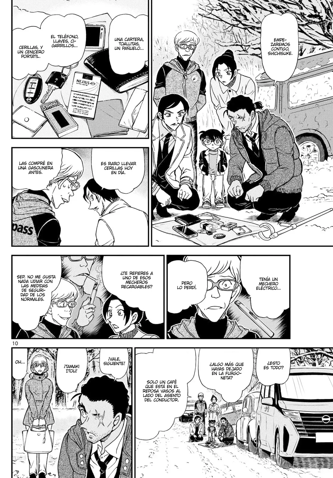 Detective Conan Capitulo 1139: Atrapados por las llamas página 10