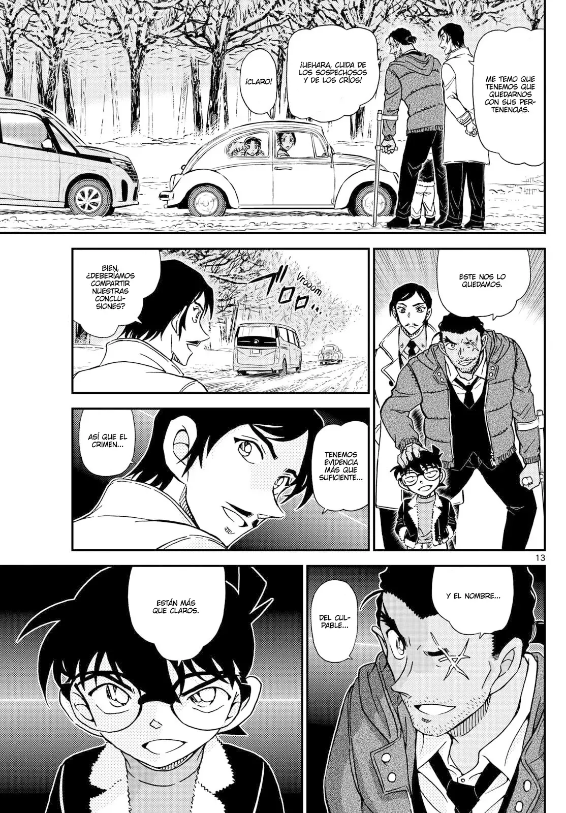 Detective Conan Capitulo 1139: Atrapados por las llamas página 13
