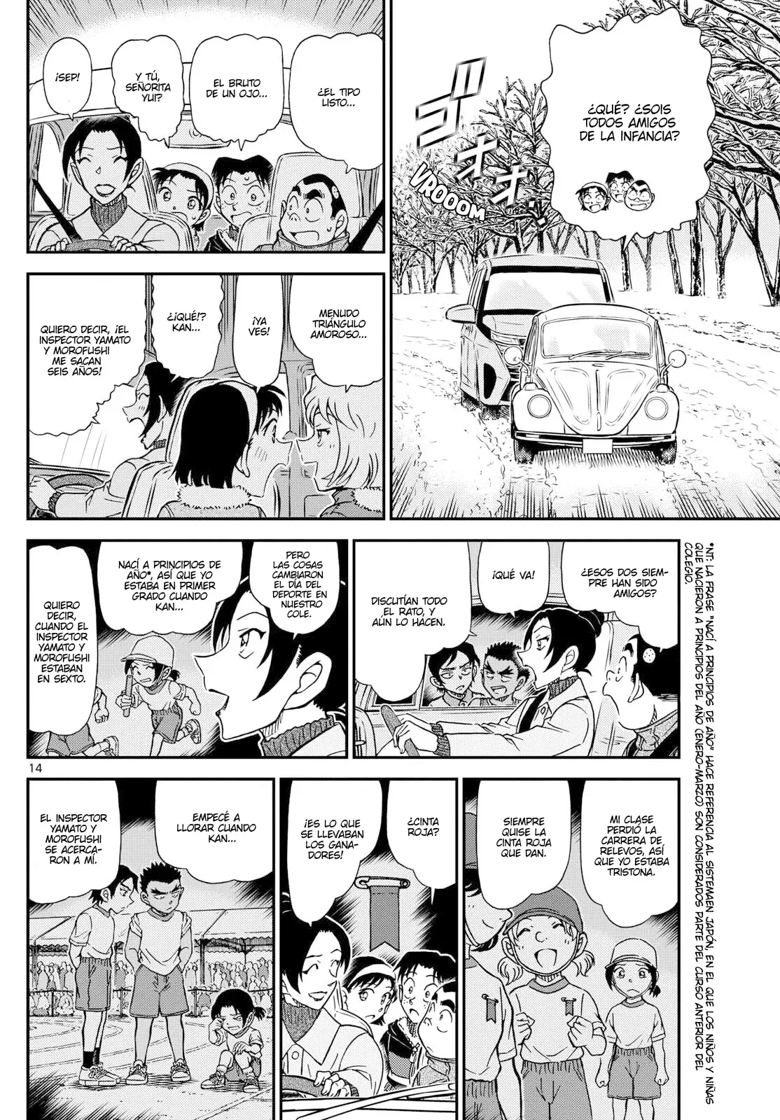 Detective Conan Capitulo 1139: Atrapados por las llamas página 14