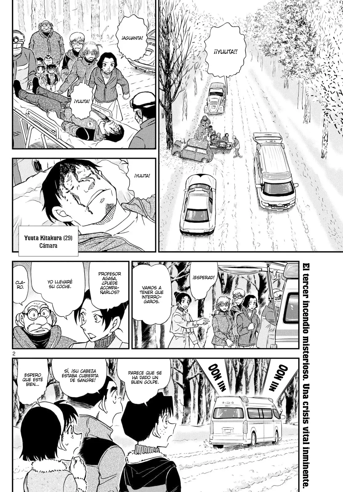 Detective Conan Capitulo 1139: Atrapados por las llamas página 2