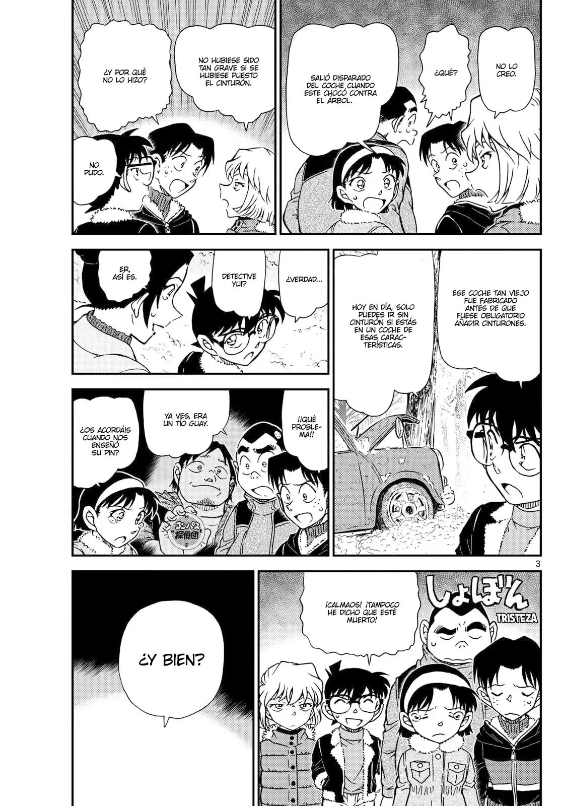 Detective Conan Capitulo 1139: Atrapados por las llamas página 3