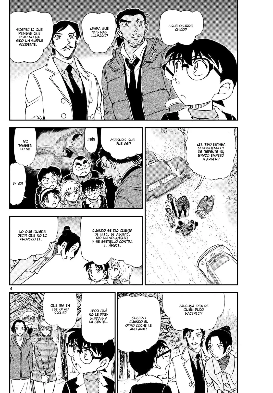 Detective Conan Capitulo 1139: Atrapados por las llamas página 4