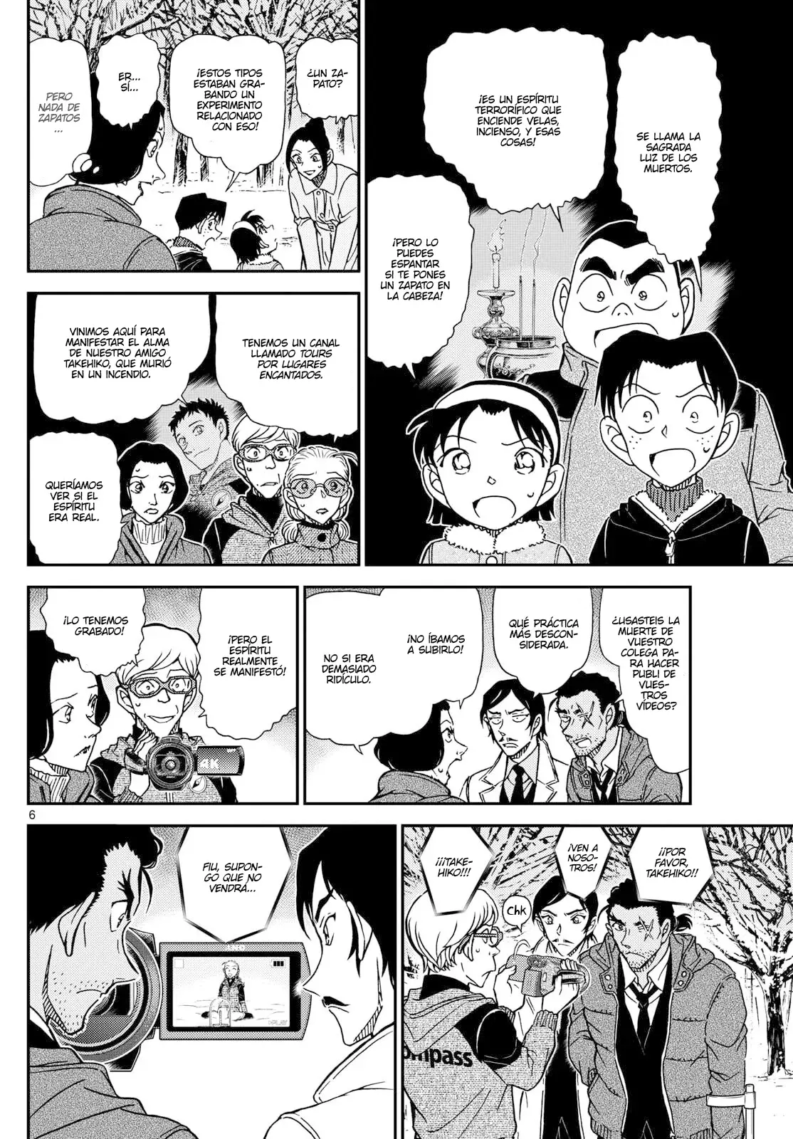 Detective Conan Capitulo 1139: Atrapados por las llamas página 6