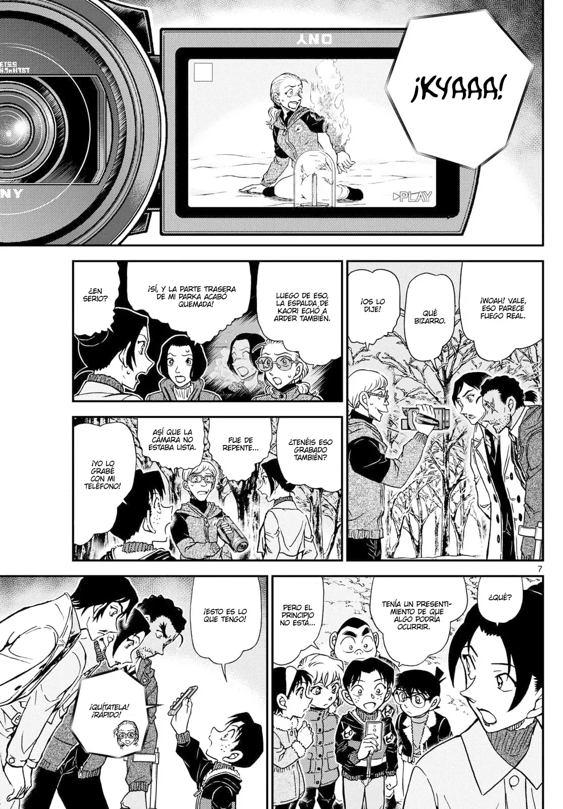Detective Conan Capitulo 1139: Atrapados por las llamas página 7