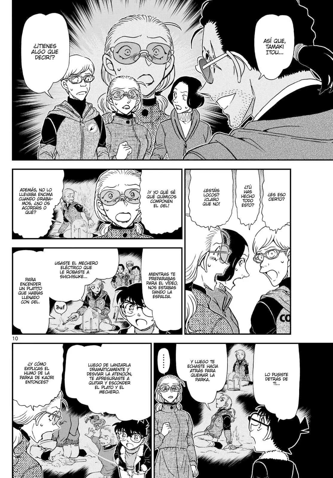 Detective Conan Capitulo 1140: Un recuerdo confiado página 10