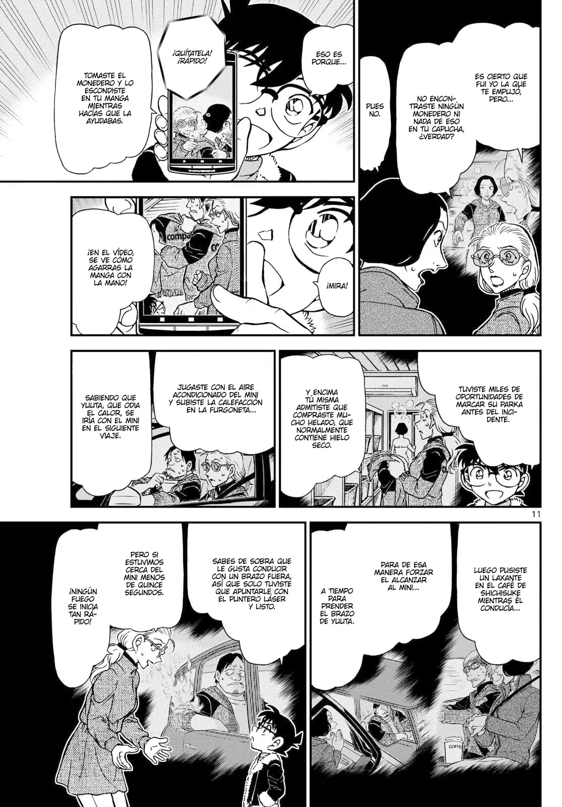 Detective Conan Capitulo 1140: Un recuerdo confiado página 11
