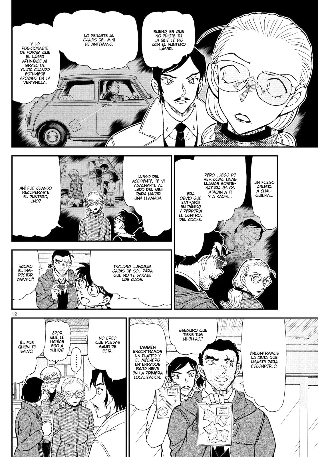 Detective Conan Capitulo 1140: Un recuerdo confiado página 12