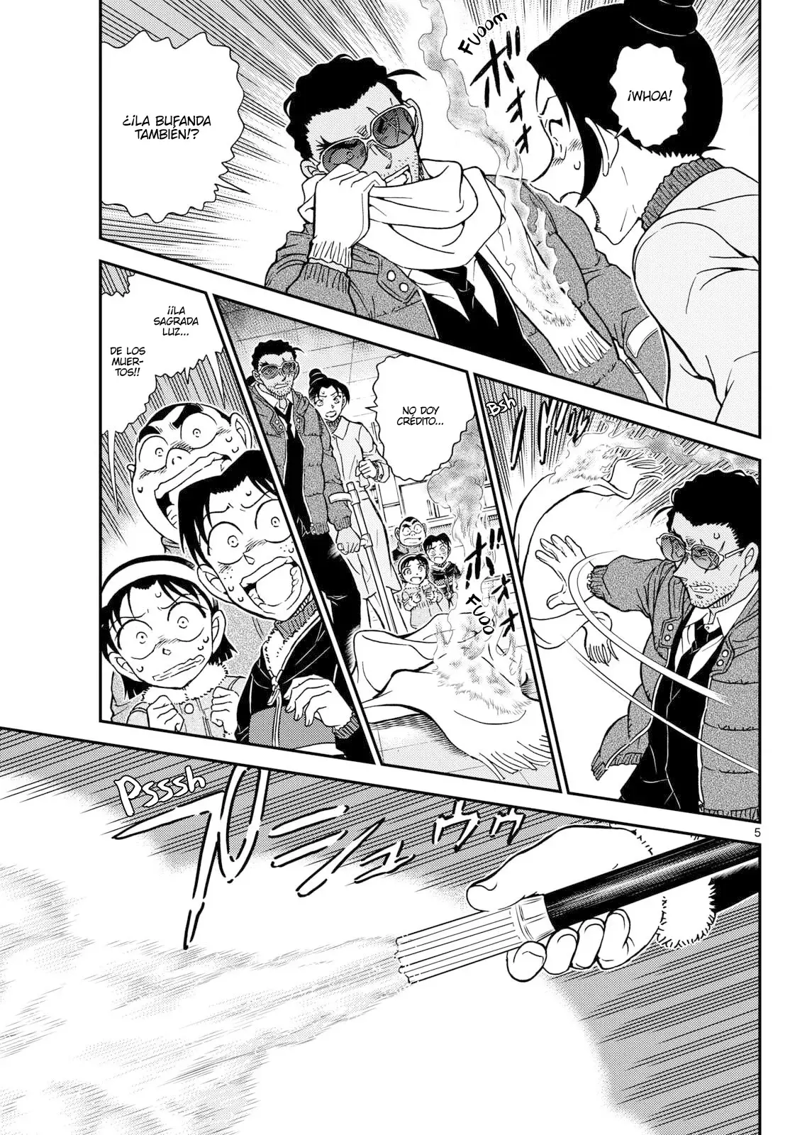 Detective Conan Capitulo 1140: Un recuerdo confiado página 5