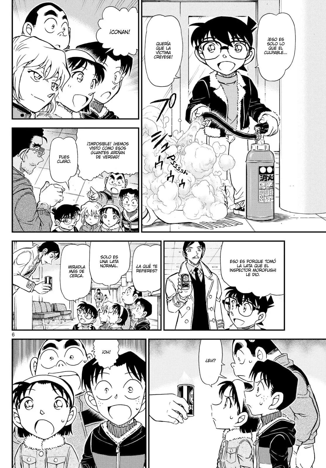 Detective Conan Capitulo 1140: Un recuerdo confiado página 6
