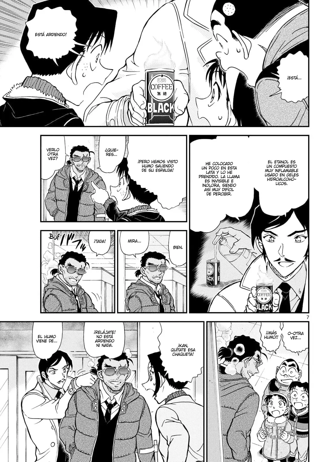 Detective Conan Capitulo 1140: Un recuerdo confiado página 7