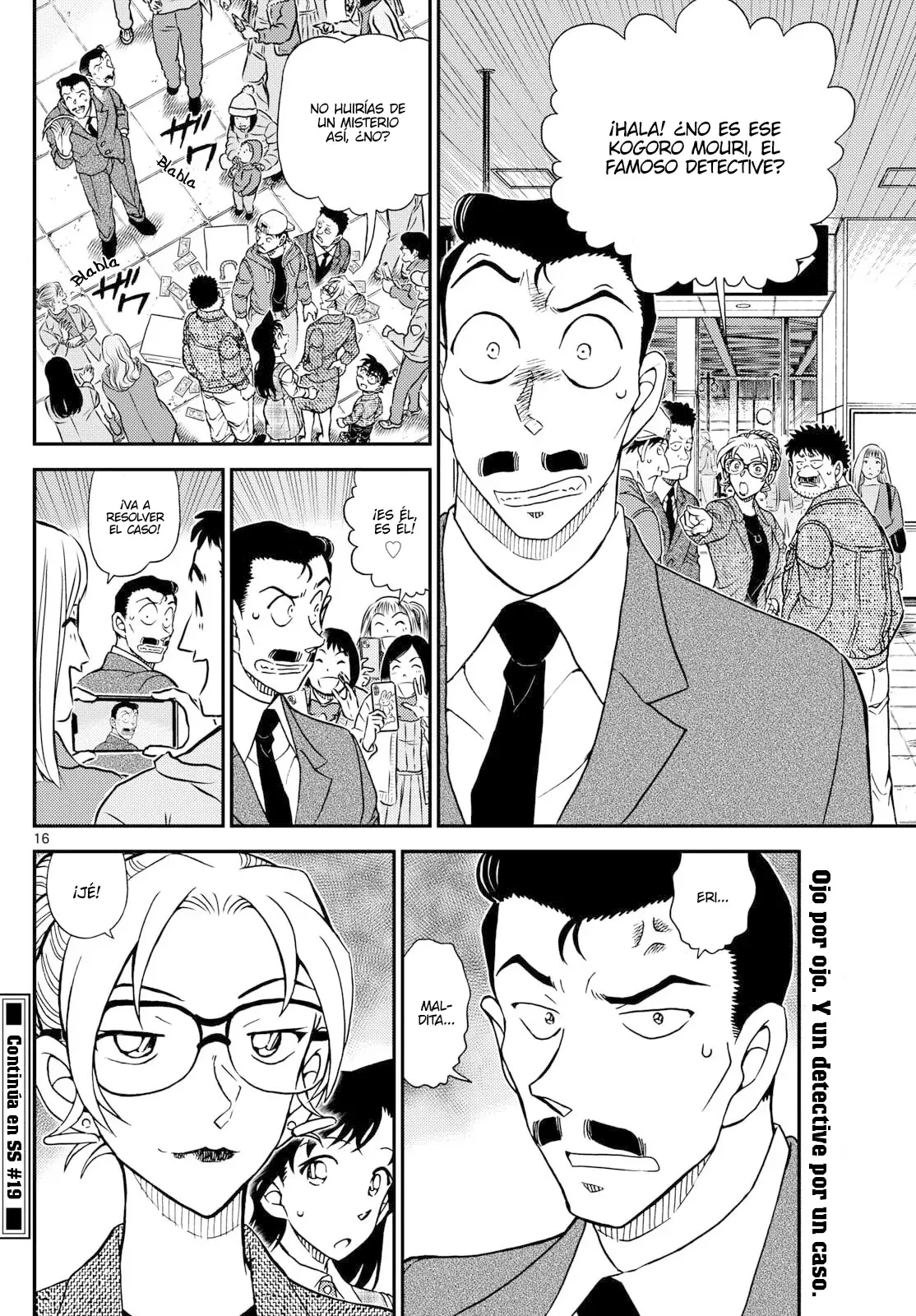 Detective Conan Capitulo 1141: La cita secreta de Kogoro página 16