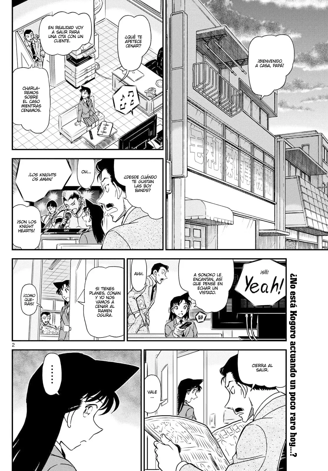 Detective Conan Capitulo 1141: La cita secreta de Kogoro página 2