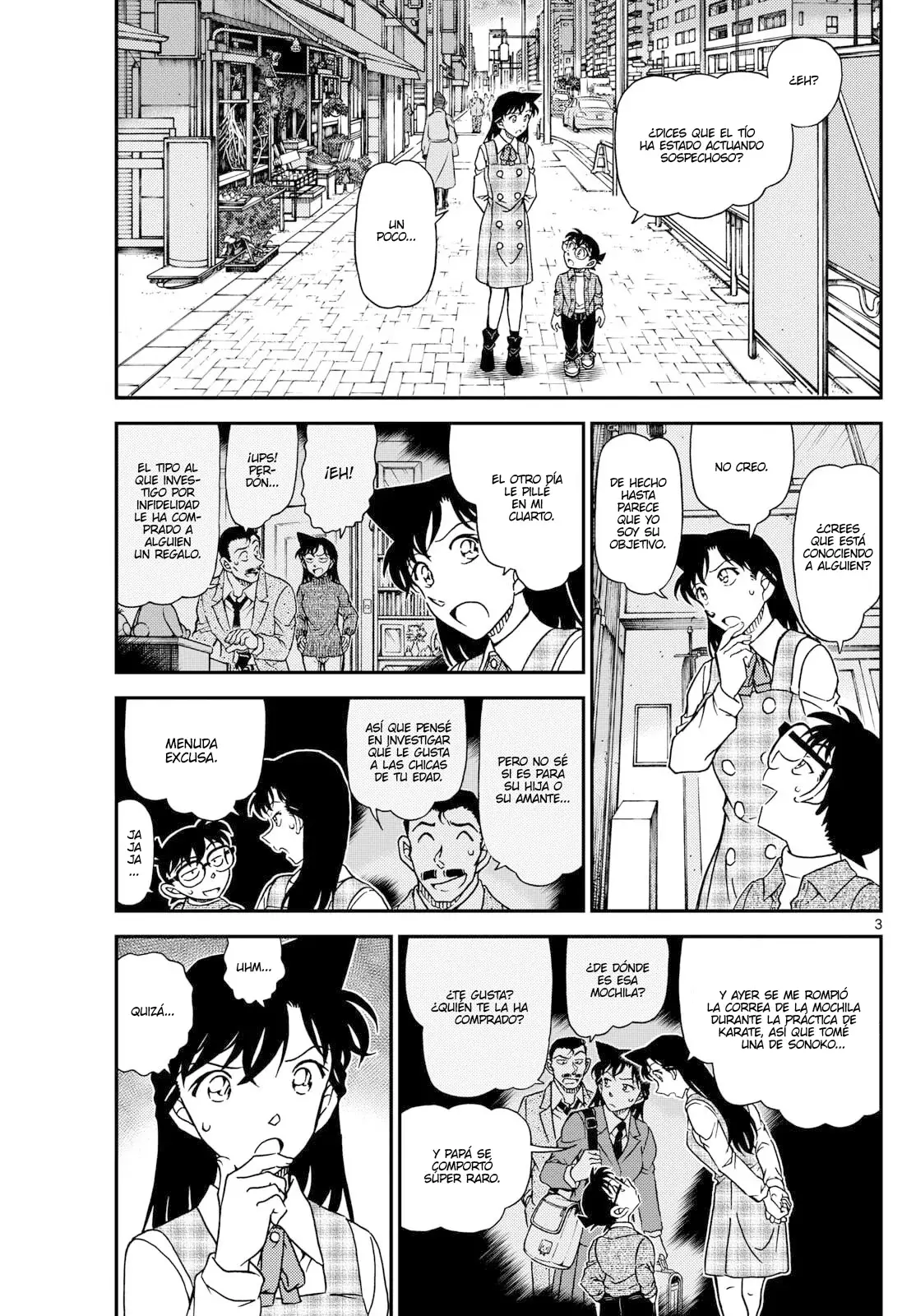 Detective Conan Capitulo 1141: La cita secreta de Kogoro página 3