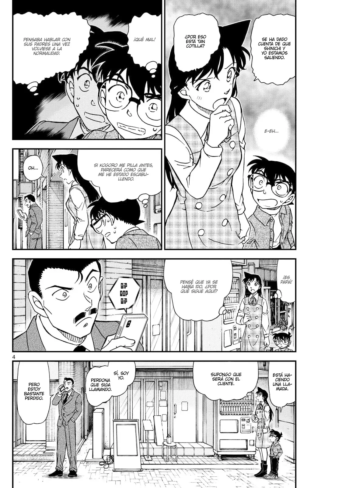 Detective Conan Capitulo 1141: La cita secreta de Kogoro página 4